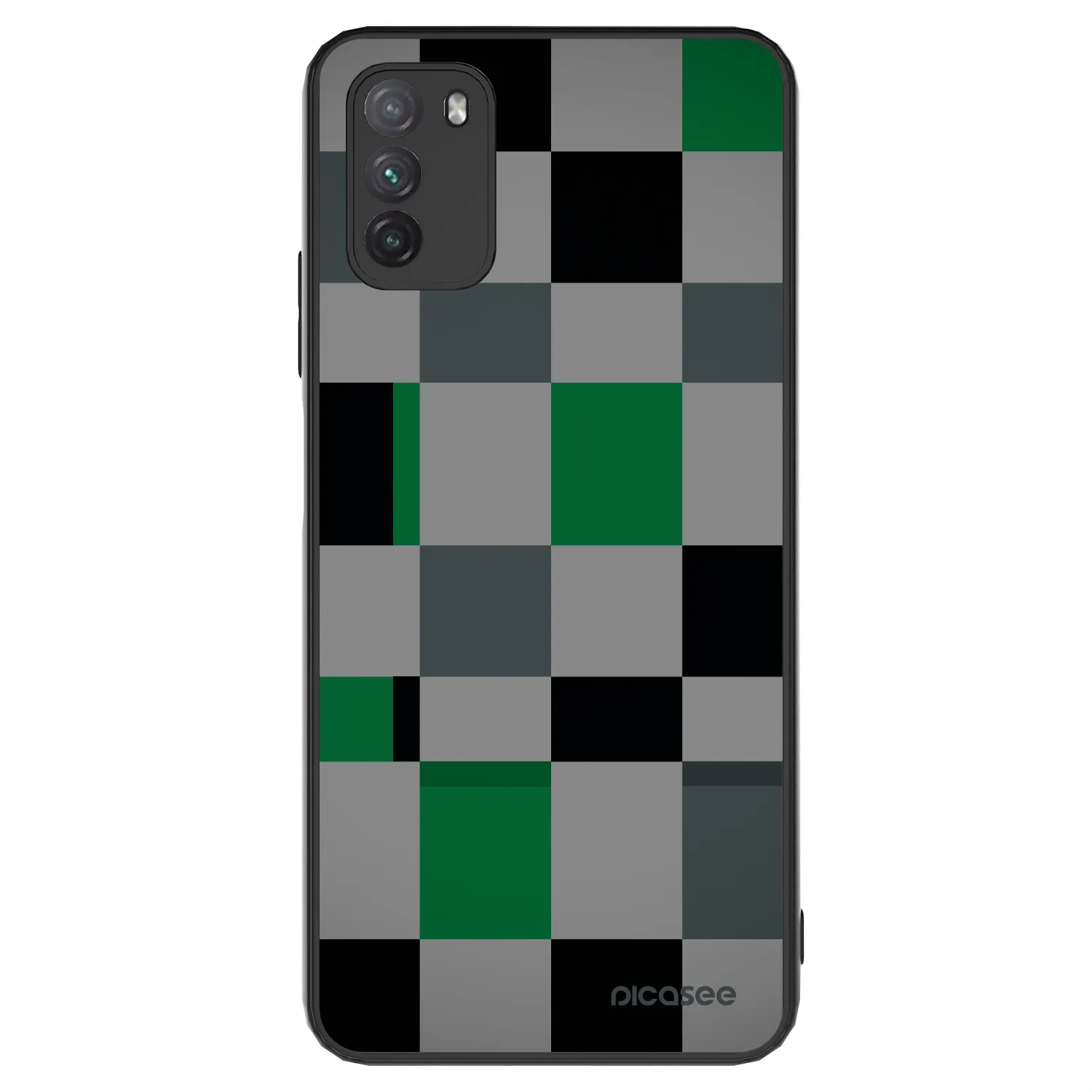 Picasee ULTIMATE CASE na Xiaomi Poco M3 - Block Grid