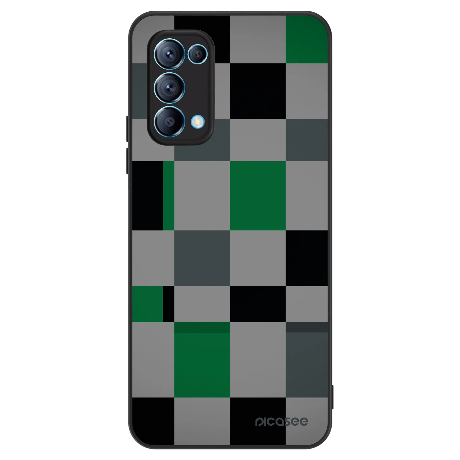 Picasee ULTIMATE CASE na OPPO A16s - Block Grid