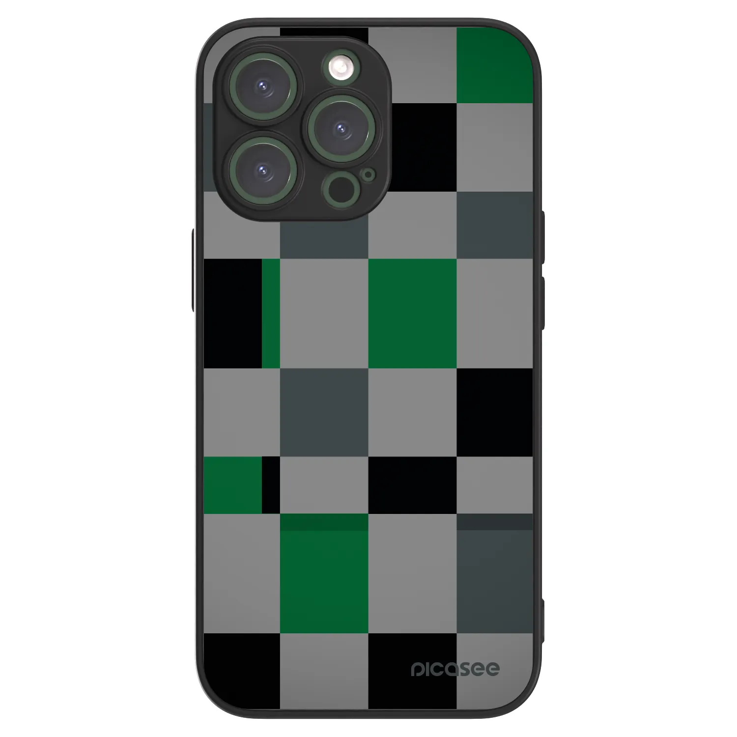 Picasee ULTIMATE CASE MagSafe pro Apple iPhone 13 Pro - Block Grid