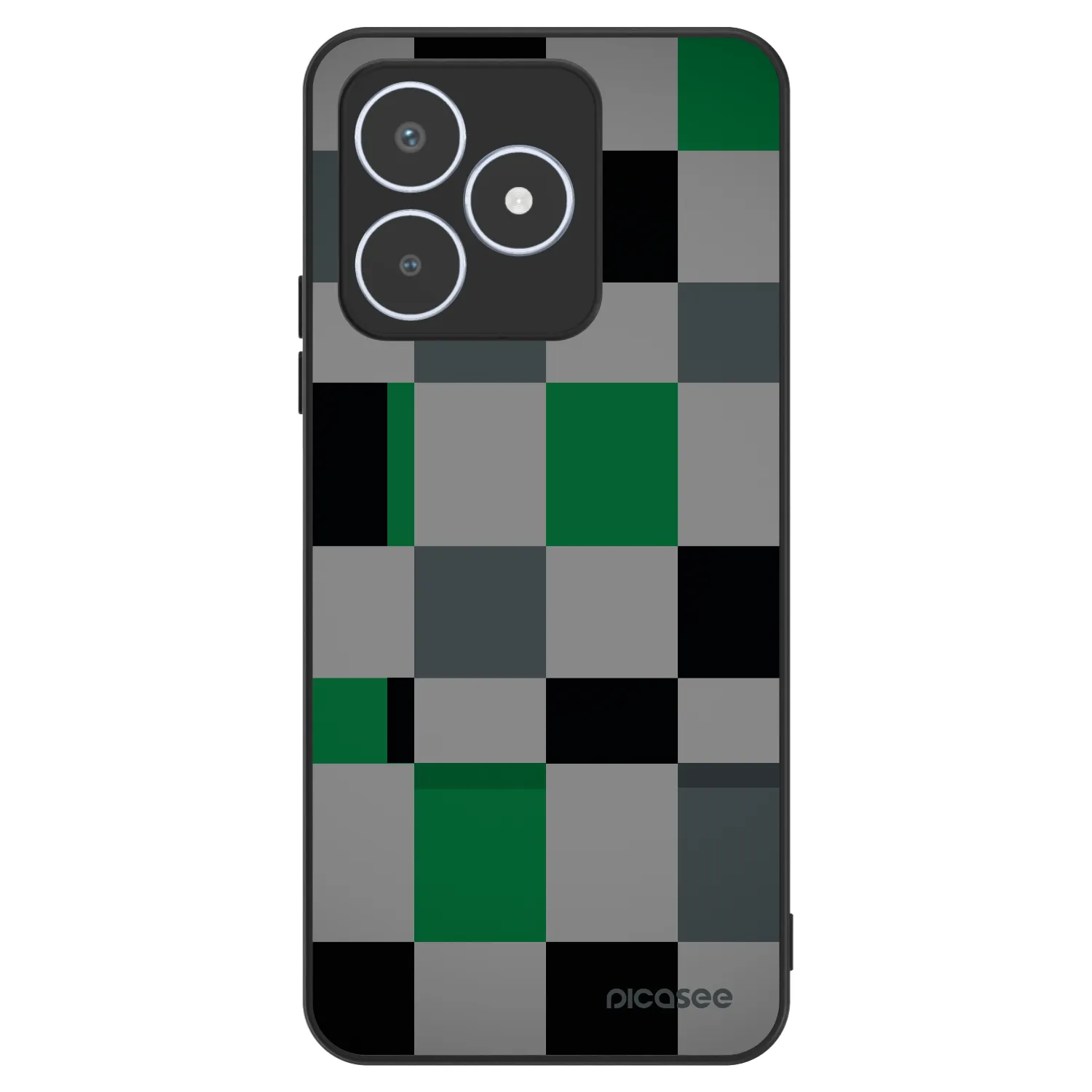 Picasee ULTIMATE CASE na Realme C53 - Block Grid