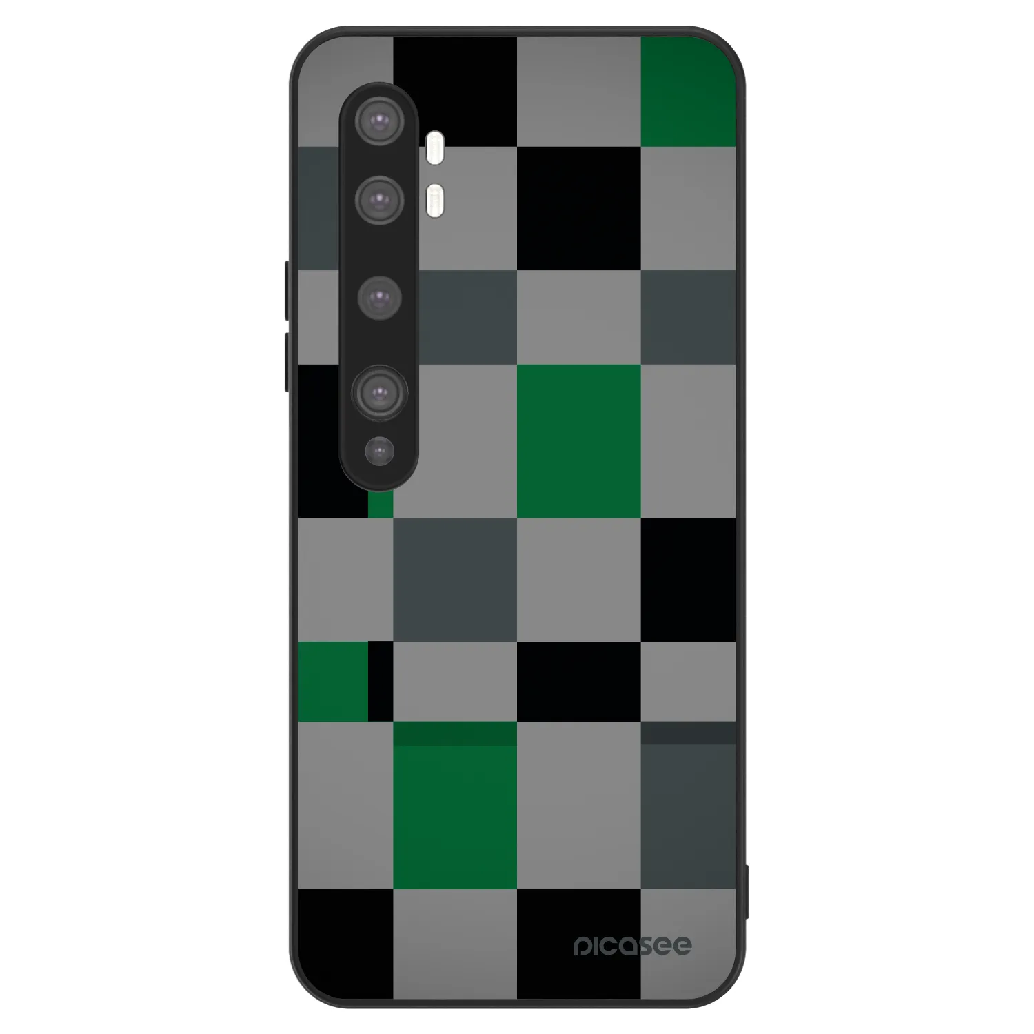 Picasee ULTIMATE CASE na Xiaomi Mi Note 10 (Pro) - Block Grid