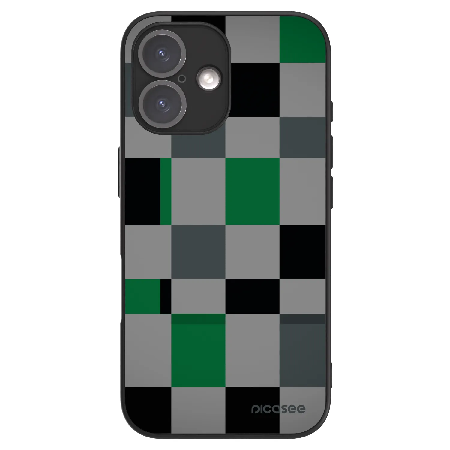 Picasee ULTIMATE CASE na Apple iPhone 16 - Block Grid