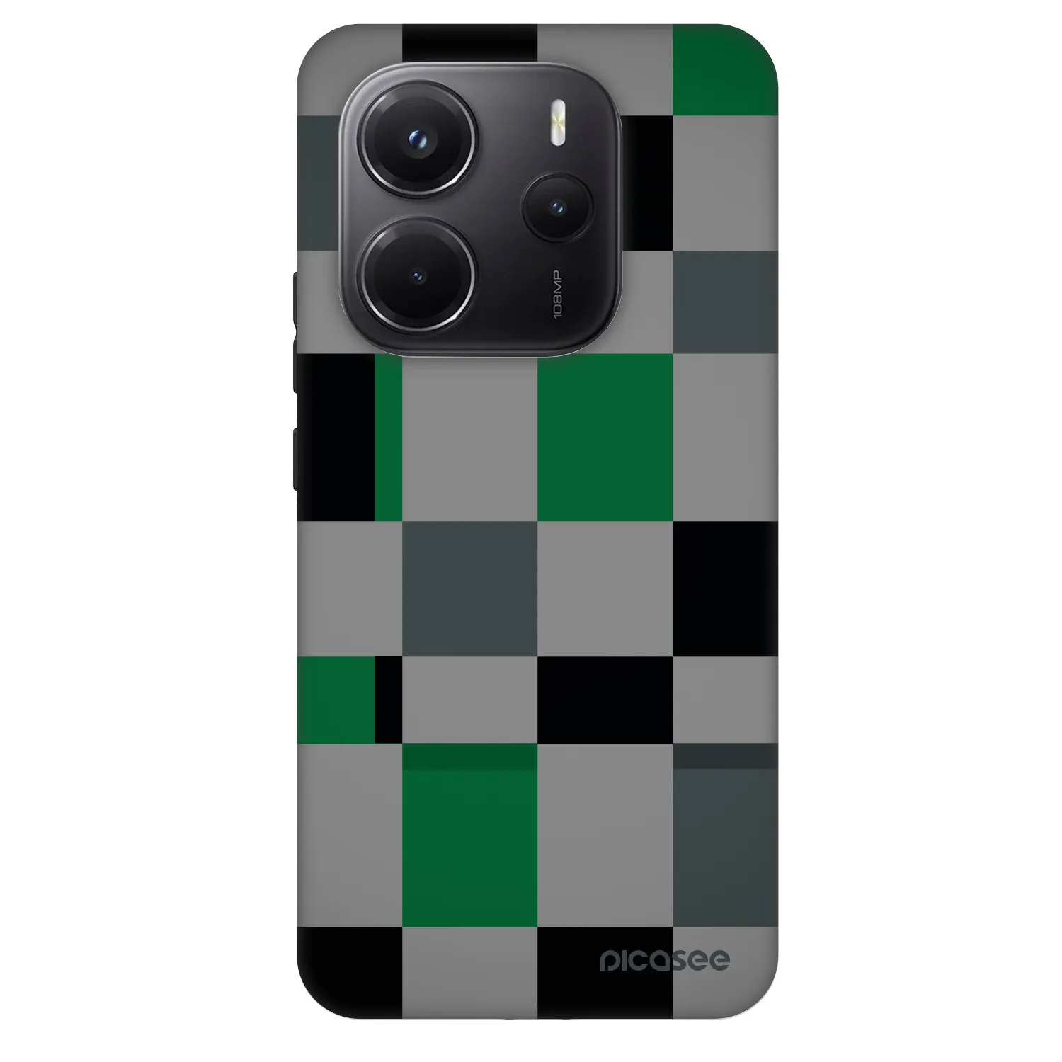 Picasee Fashion Case na Xiaomi Redmi Note 14 5G - Block Grid