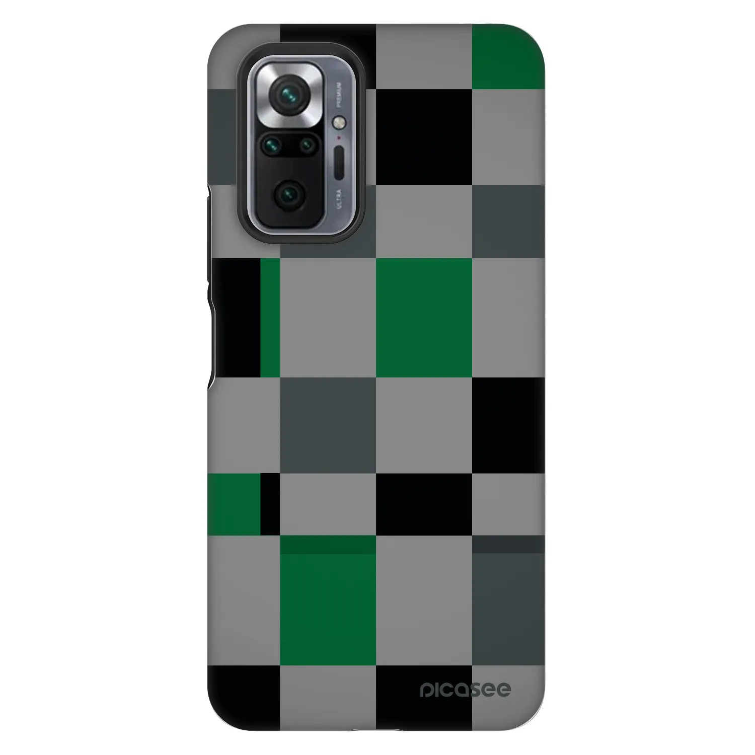 Picasee Fashion Case na Xiaomi Redmi Note 10 Pro - Block Grid