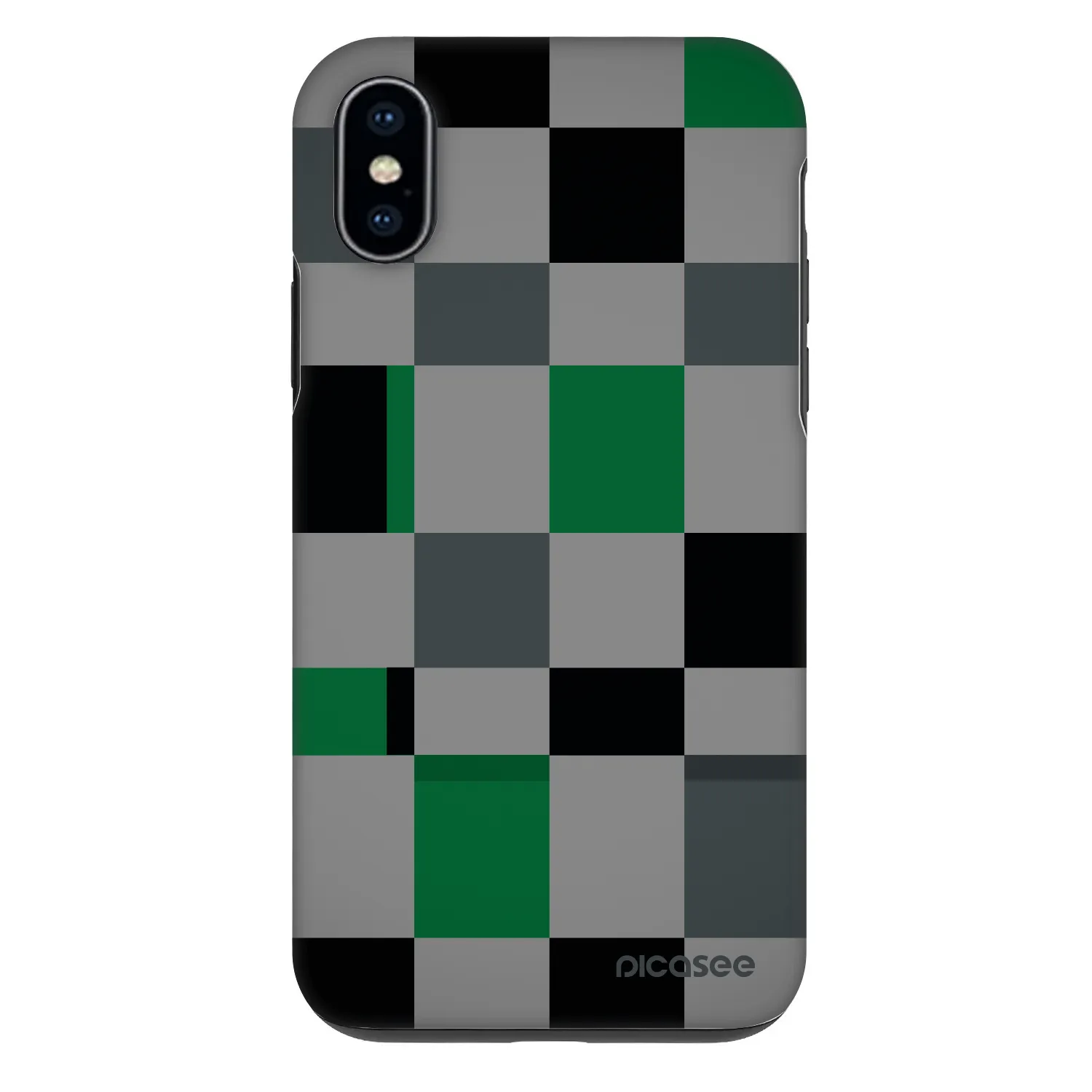 Picasee Fashion Case na Apple iPhone X/XS - Block Grid
