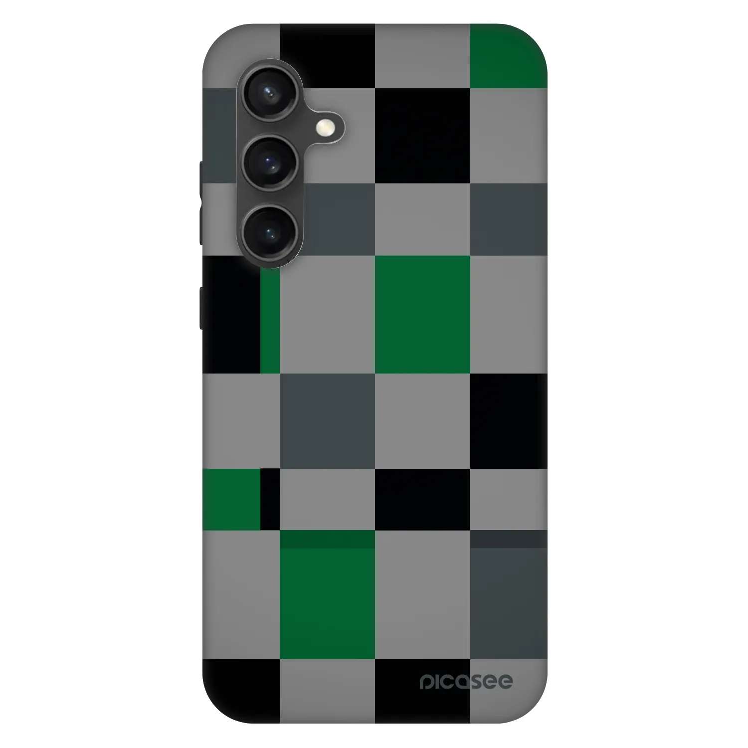 Picasee Fashion Case na Samsung Galaxy S24 FE S721B - Block Grid