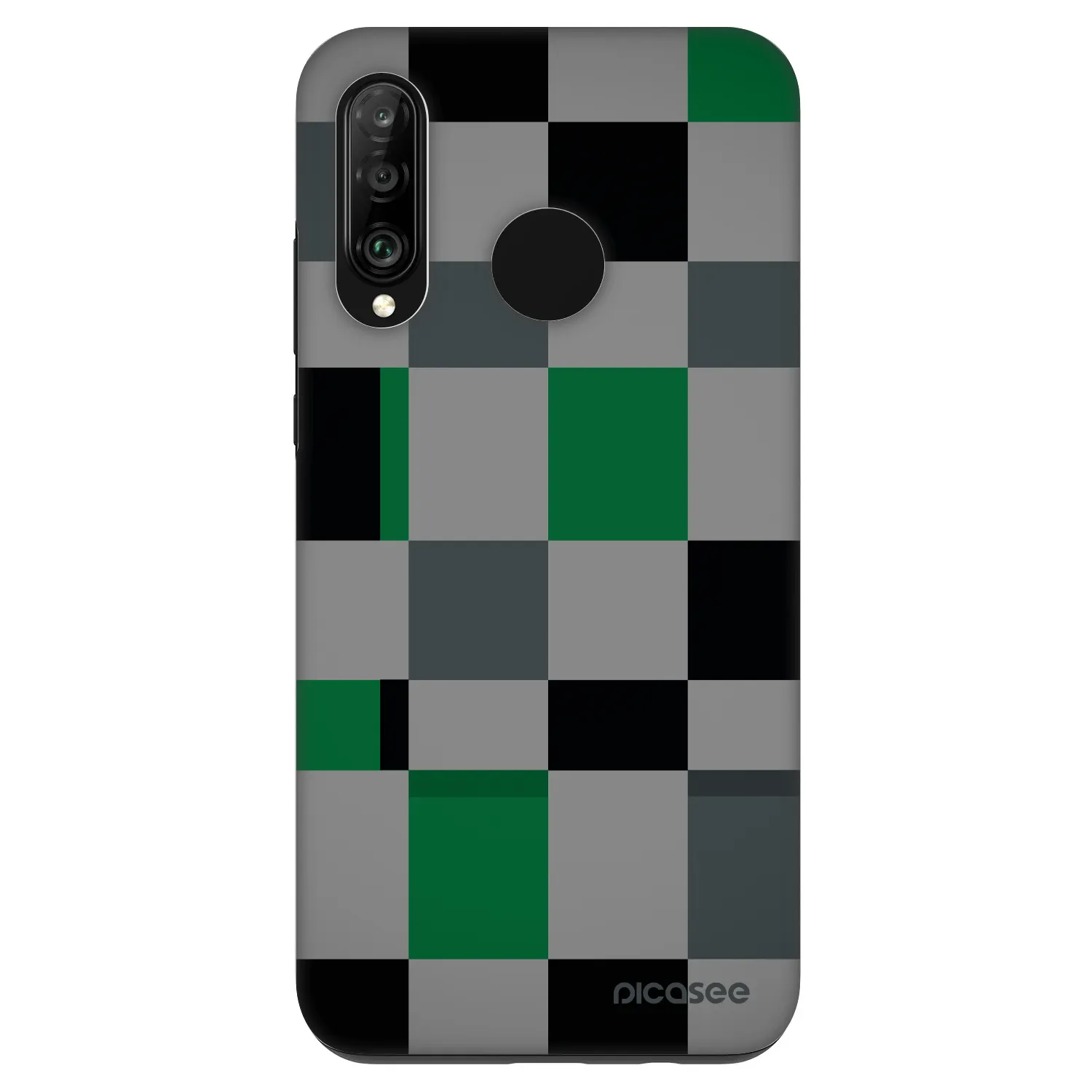 Picasee Fashion Case na Huawei P30 Lite - Block Grid