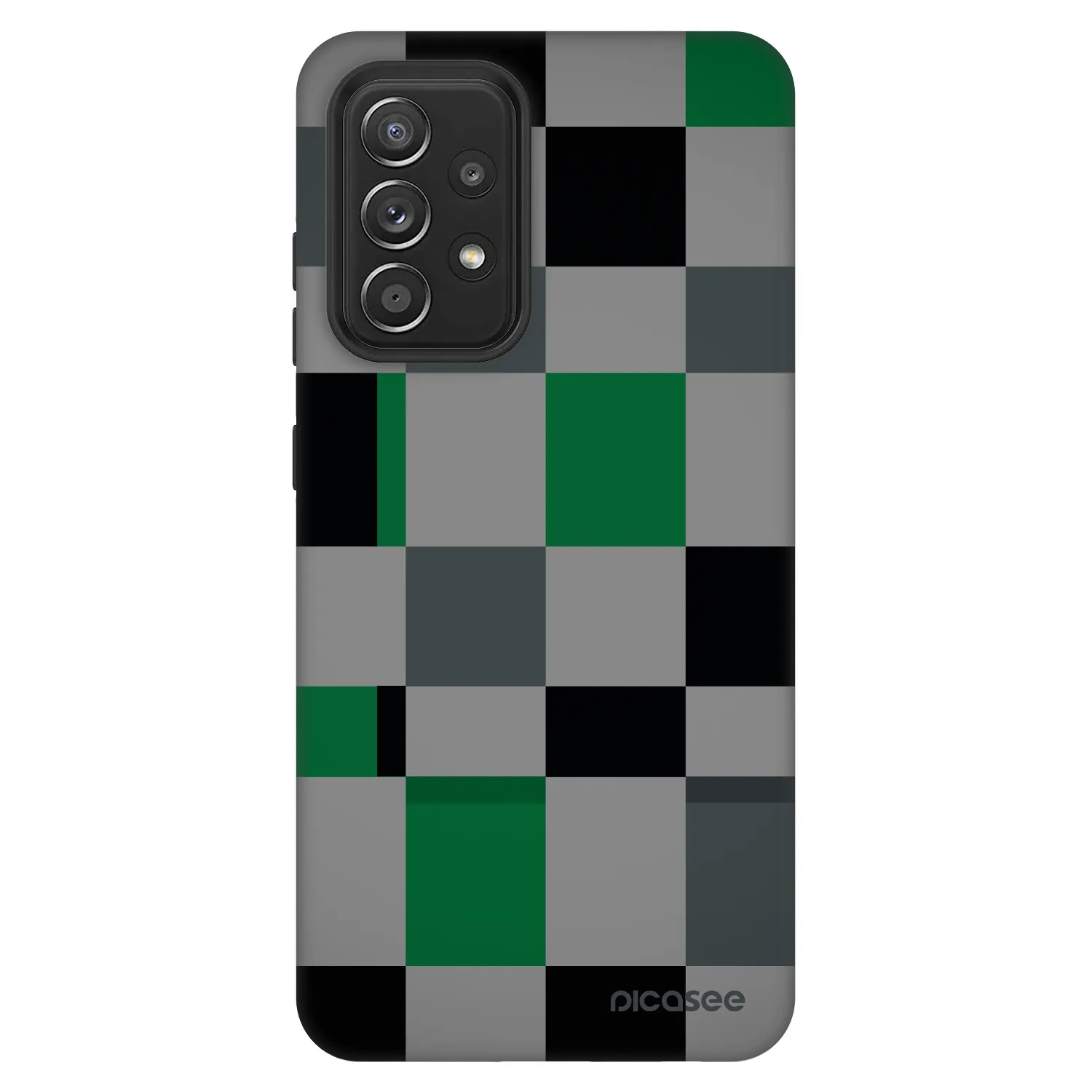 Picasee Fashion Case na Samsung Galaxy A52 5G A525F - Block Grid