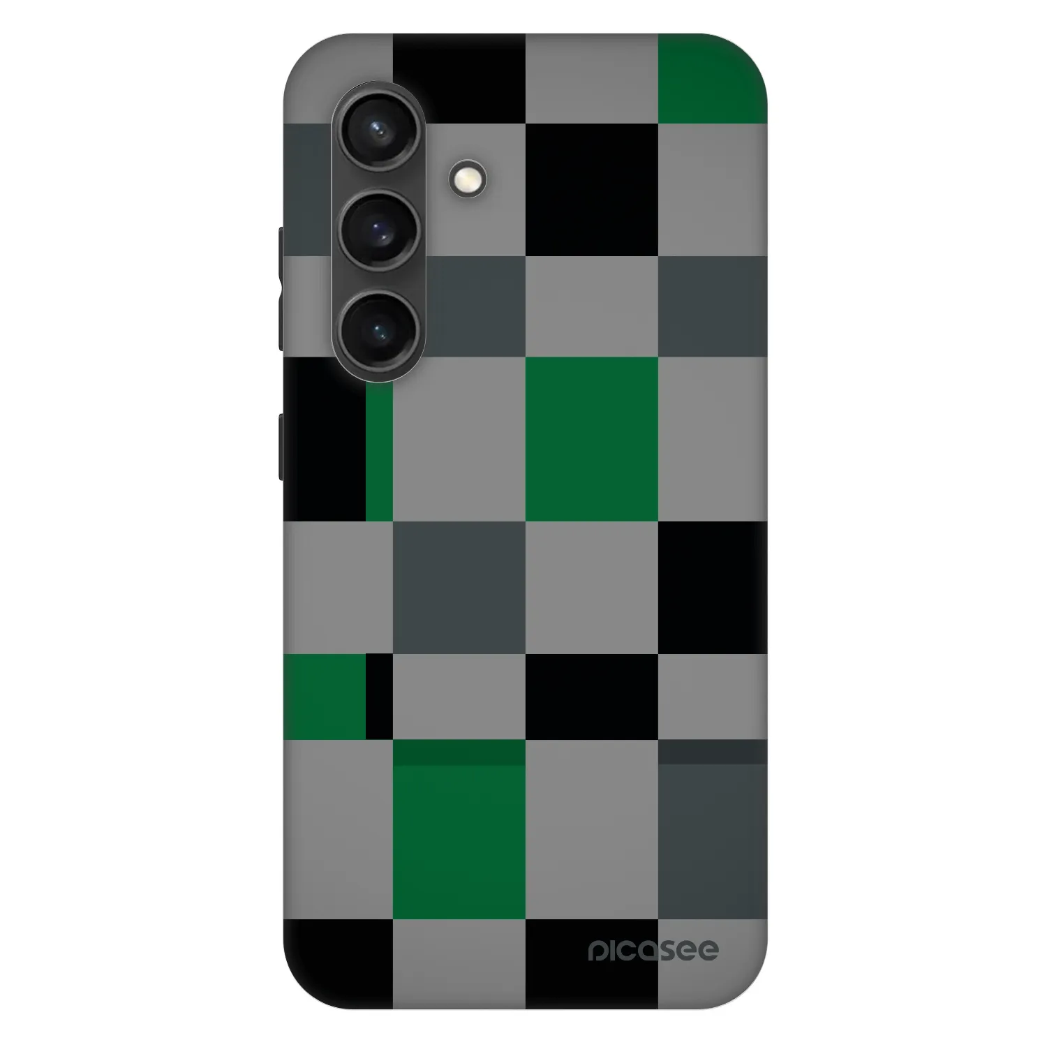 Picasee Fashion Case PowerShare pro Samsung Galaxy S24 S921B 5G - Block Grid