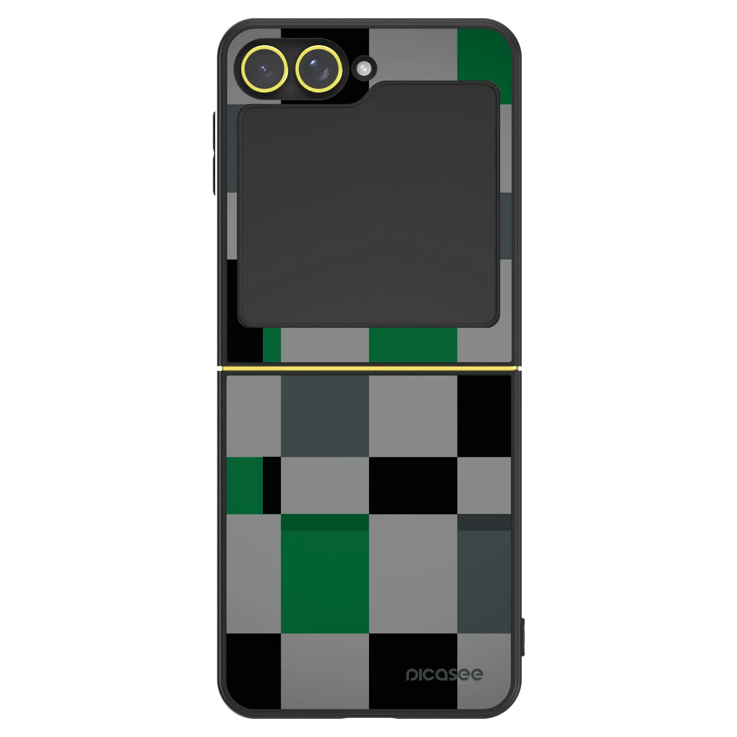 Picasee ULTIMATE CASE na Samsung Galaxy Z Flip7 FE 5G - Block Grid