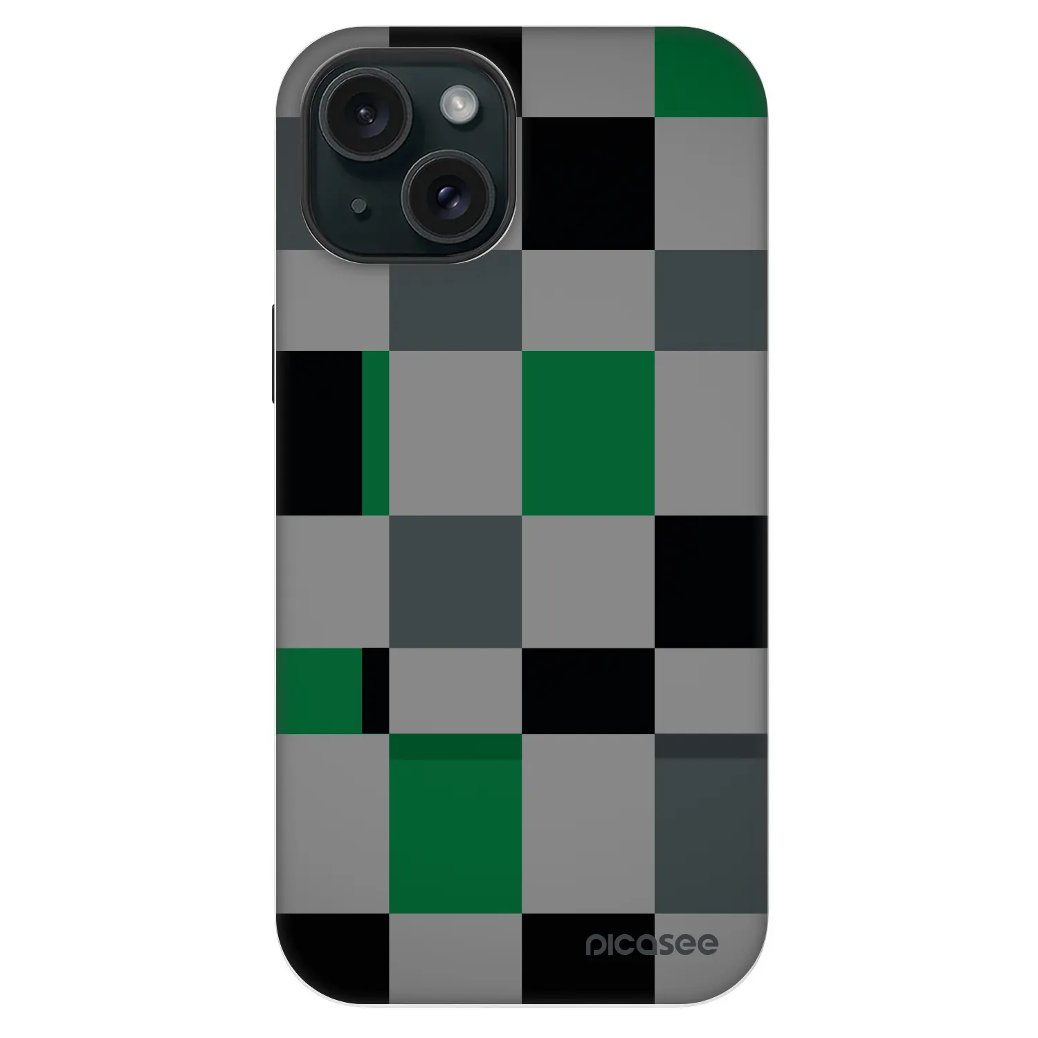 Picasee Fashion Case MagSafe na Apple iPhone 14 - Block Grid