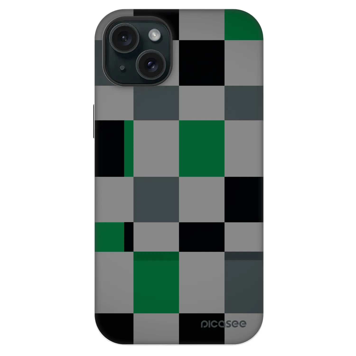 Picasee Fashion Case MagSafe na Apple iPhone 14 Plus - Block Grid