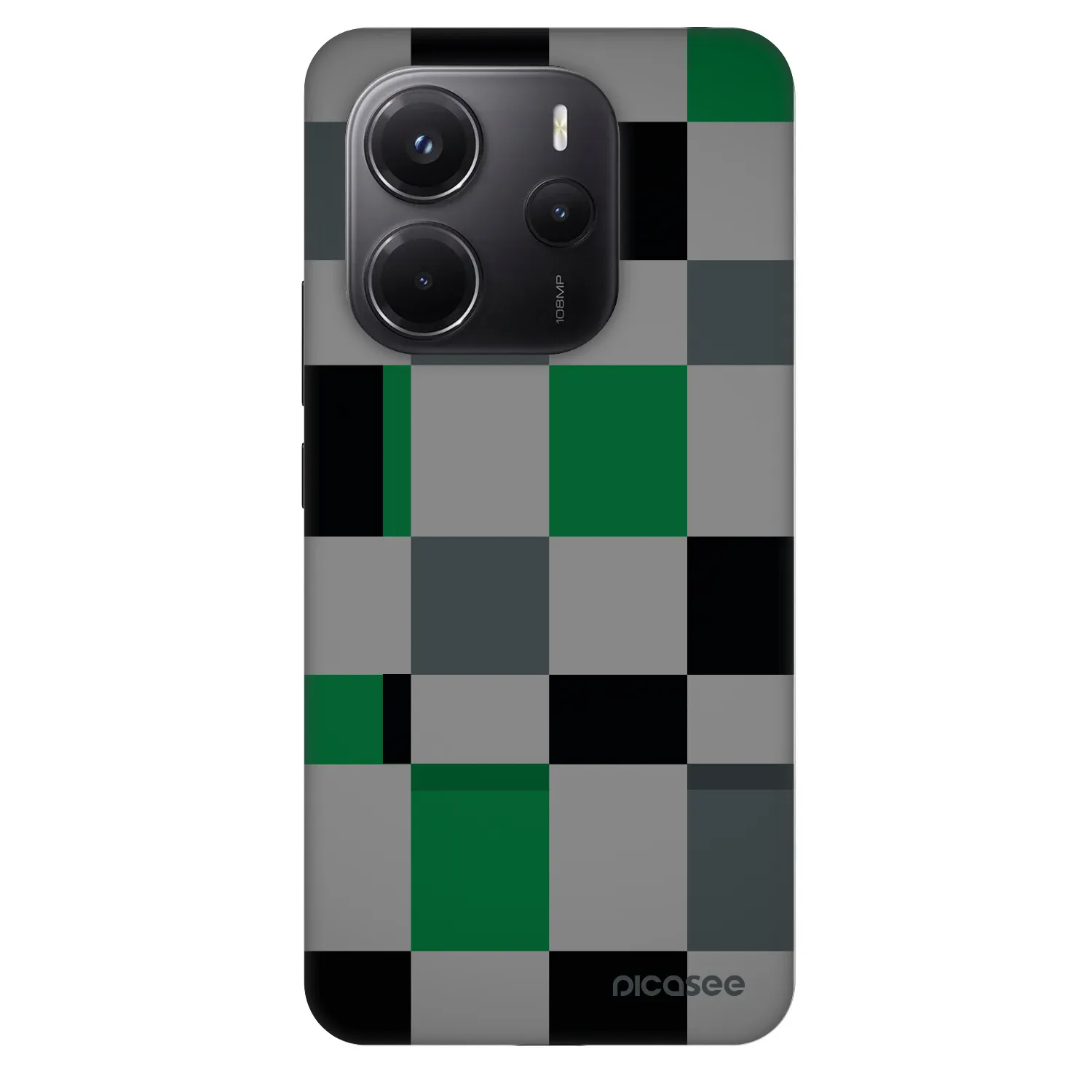 Picasee Fashion Case na Xiaomi Redmi Note 14 4G - Block Grid