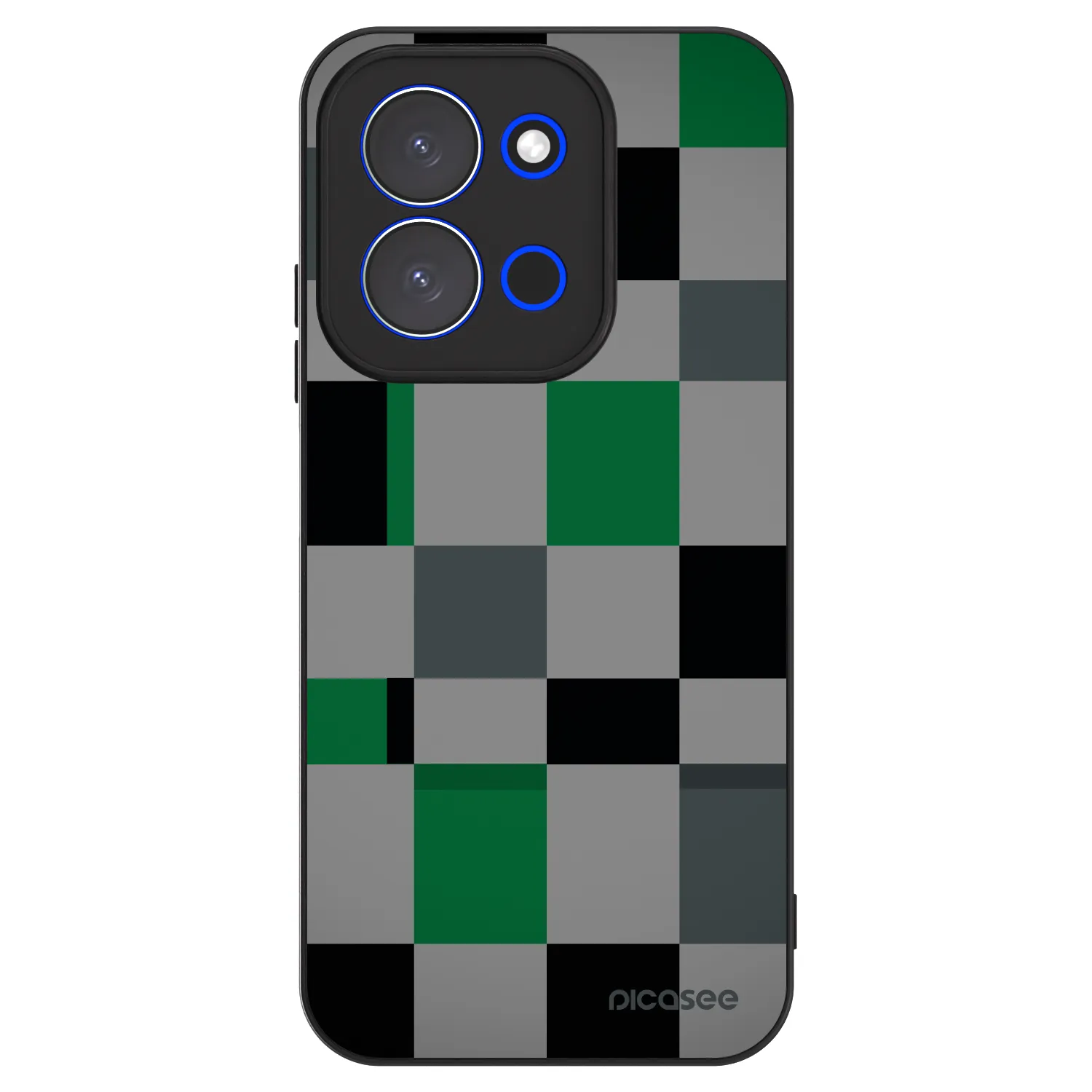 Picasee ULTIMATE CASE na Xiaomi Redmi 15C 4G - Block Grid