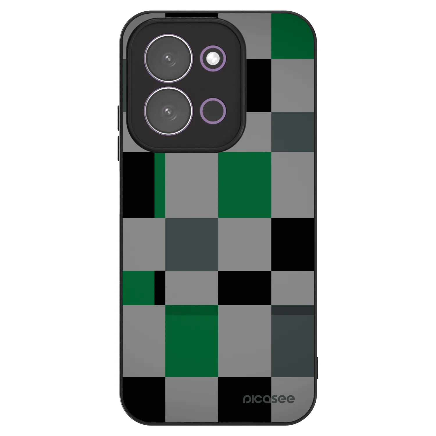 Picasee ULTIMATE CASE na Xiaomi Redmi 15C 5G - Block Grid