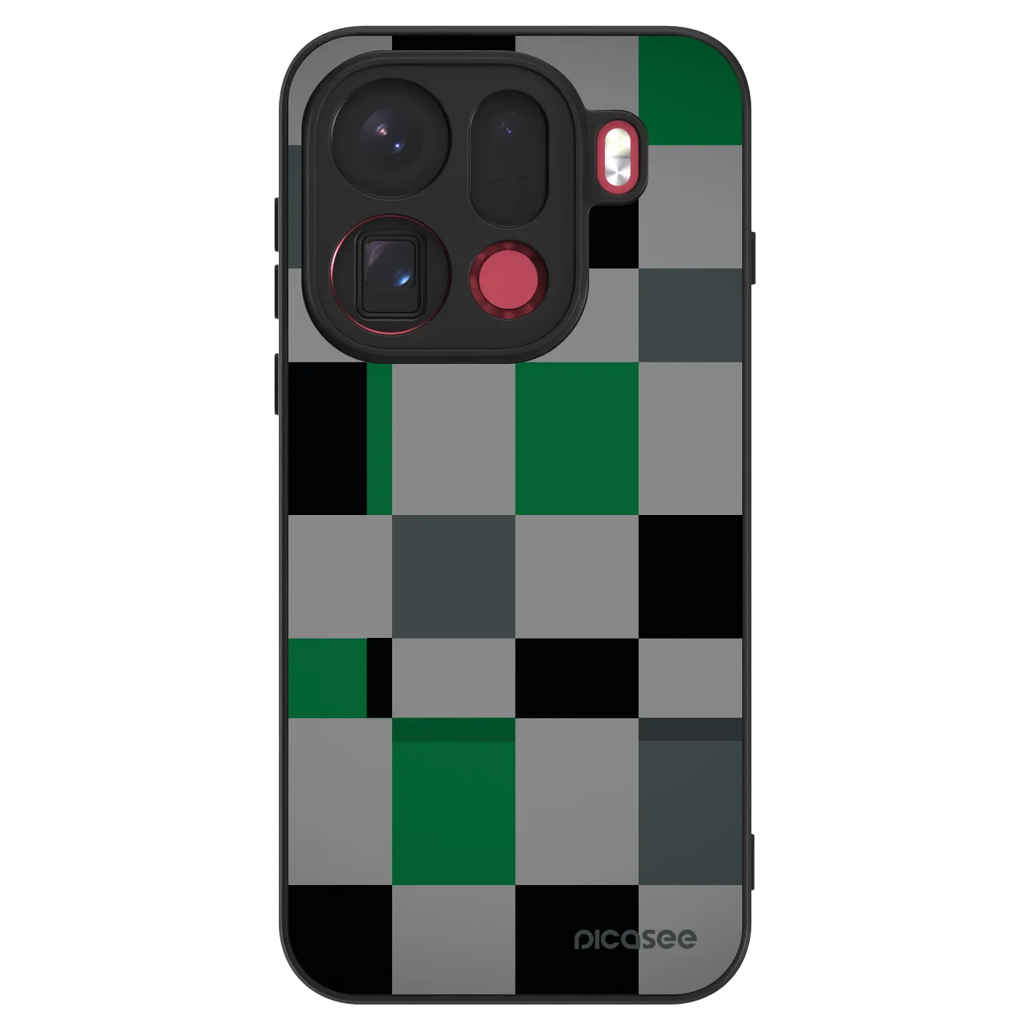 Picasee ULTIMATE CASE na OPPO Find X9 Pro - Block Grid