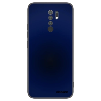 Picasee silikonowe czarne etui na Xiaomi Redmi 9 - Deep Ocean