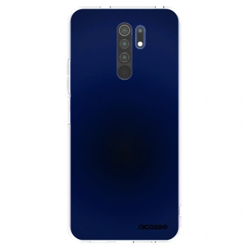 Picasee silikonowe przeźroczyste etui na Xiaomi Redmi 9 - Deep Ocean