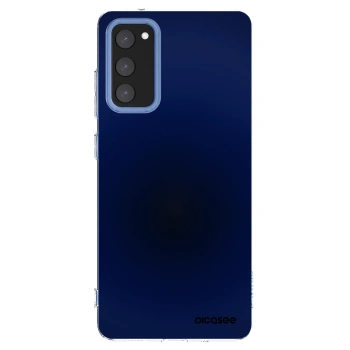 Picasee silikonowe przeźroczyste etui na Samsung Galaxy S20 FE - Deep Ocean