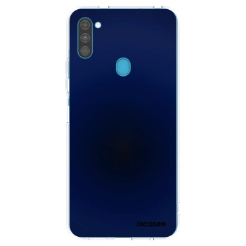 Picasee silikonowe przeźroczyste etui na Samsung Galaxy M11 - Deep Ocean