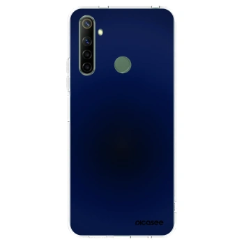 Picasee silikonowe przeźroczyste etui na Realme 6i - Deep Ocean