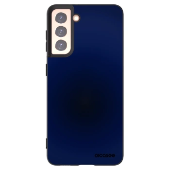 Picasee silikonowe czarne etui na Samsung Galaxy S21 5G G991B - Deep Ocean