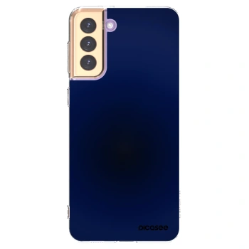 Picasee silikonowe przeźroczyste etui na Samsung Galaxy S21+ 5G G996F - Deep Ocean