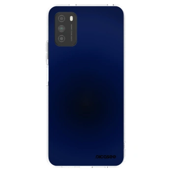 Picasee silikonowe przeźroczyste etui na Xiaomi Poco M3 - Deep Ocean