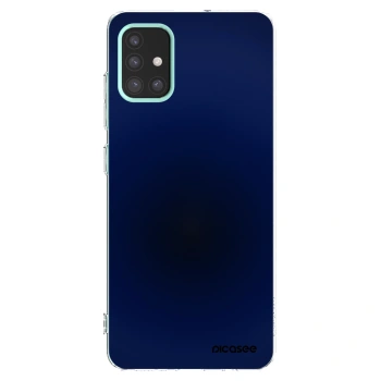 Picasee silikonowe przeźroczyste etui na Samsung Galaxy M31s - Deep Ocean
