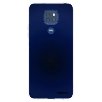 Picasee silikonowe przeźroczyste etui na Motorola Moto G9 Play - Deep Ocean