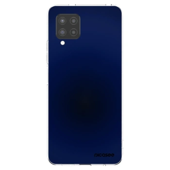 Picasee silikonowe przeźroczyste etui na Samsung Galaxy A42 A426B - Deep Ocean