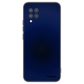 Picasee silikonowe czarne etui na Samsung Galaxy A42 A426B - Deep Ocean