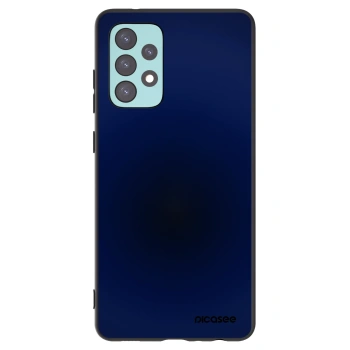 Picasee silikonowe czarne etui na Samsung Galaxy A72 A725F - Deep Ocean
