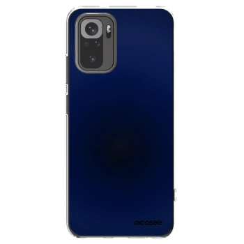 Picasee silikonowe przeźroczyste etui na Xiaomi Redmi Note 10S - Deep Ocean