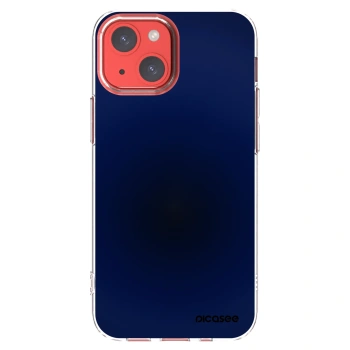 Picasee silikonowe przeźroczyste etui na Apple iPhone 13 mini - Deep Ocean