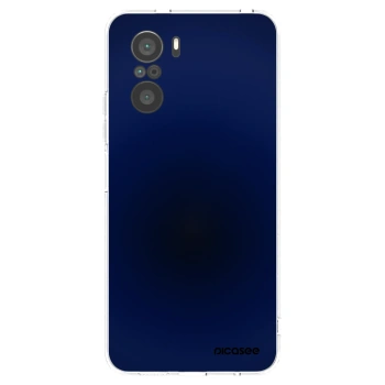 Picasee silikonowe przeźroczyste etui na Xiaomi Poco F3 - Deep Ocean
