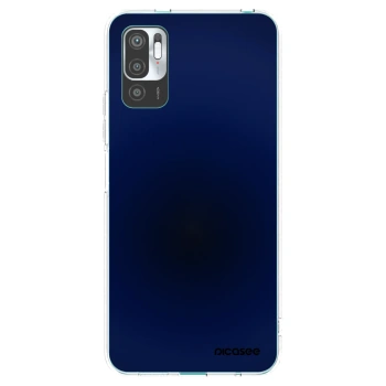 Picasee silikonowe przeźroczyste etui na Xiaomi Redmi Note 10 5G - Deep Ocean
