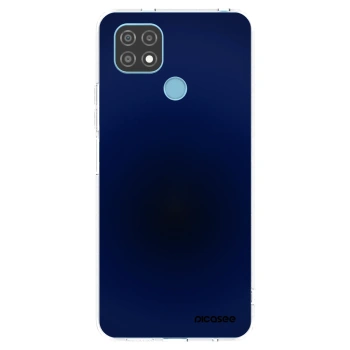 Picasee silikonowe przeźroczyste etui na Realme C21 - Deep Ocean