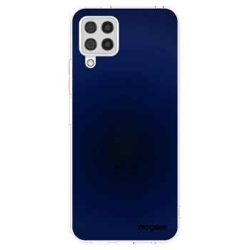 Picasee silikonowe przeźroczyste etui na Samsung Galaxy A22 A225F 4G - Deep Ocean