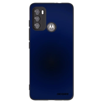 Picasee silikonowe czarne etui na Motorola Moto G60 - Deep Ocean