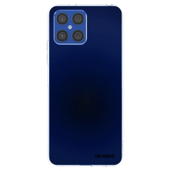 Picasee silikonowe przeźroczyste etui na Honor X8 4G - Deep Ocean