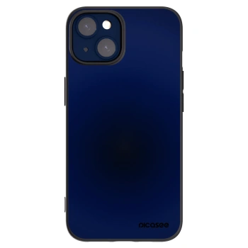 Picasee silikonowe czarne etui na Apple iPhone 14 - Deep Ocean