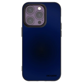 Picasee silikonowe czarne etui na Apple iPhone 14 Pro - Deep Ocean