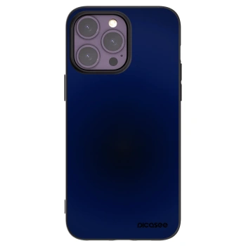Picasee silikonowe czarne etui na Apple iPhone 14 Pro Max - Deep Ocean