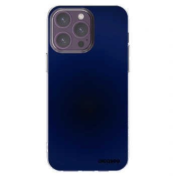 Picasee silikonowe przeźroczyste etui na Apple iPhone 14 Pro Max - Deep Ocean
