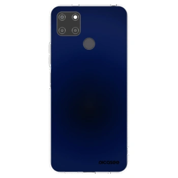 Picasee silikonowe przeźroczyste etui na Realme C21Y - Deep Ocean