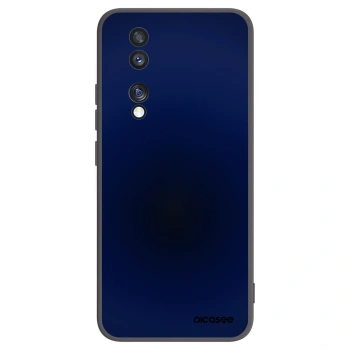 Picasee silikonowe czarne etui na Honor 70 - Deep Ocean
