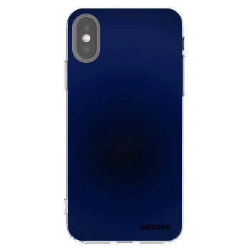 Picasee silikonowe przeźroczyste etui na Apple iPhone X/XS - Deep Ocean