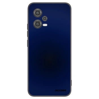 Picasee silikonowe czarne etui na Xiaomi Poco X5 - Deep Ocean