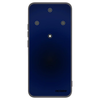 Picasee silikonowe czarne etui na Honor Magic5 Lite 5G - Deep Ocean